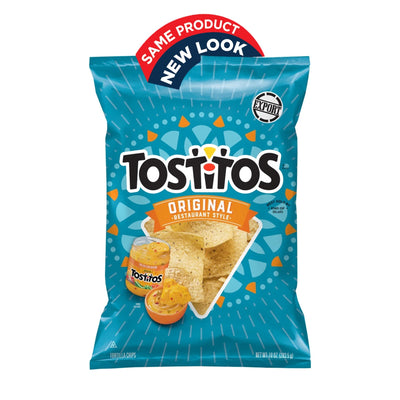 Frito Lay Tostitos Original Restaurant Style Tortilla Chips, 10 oz ℮ 283.5 g