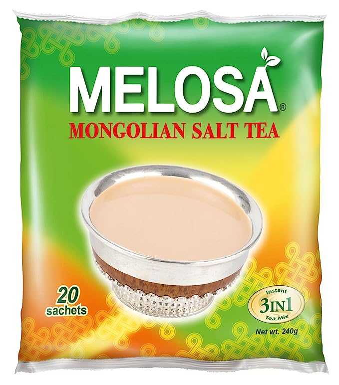 MELOSA, Mongolian Salt Tea Butter Tea PO Cha. Instant 3 in 1 Tea Mix g ...