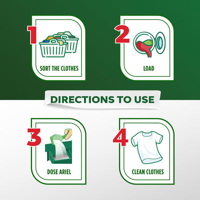 Ariel Matic Front Load Detergent Washing Powder – 4 Kg+2 KG free