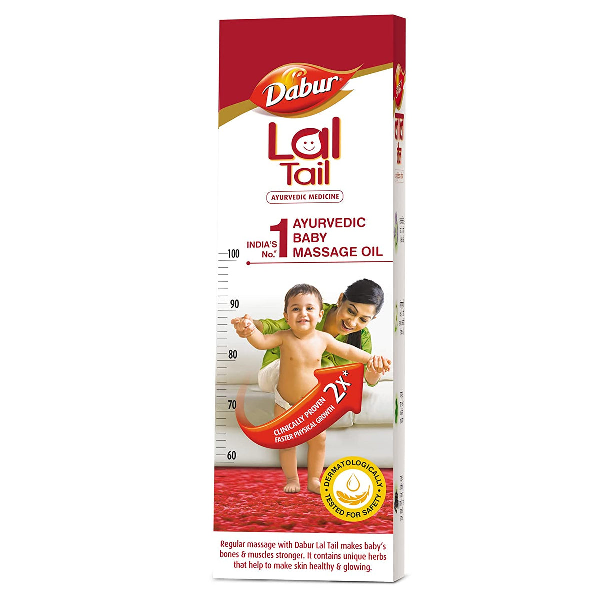 Dabur Lal Tail - Ayurvedic Baby Massage Oil, 500ml