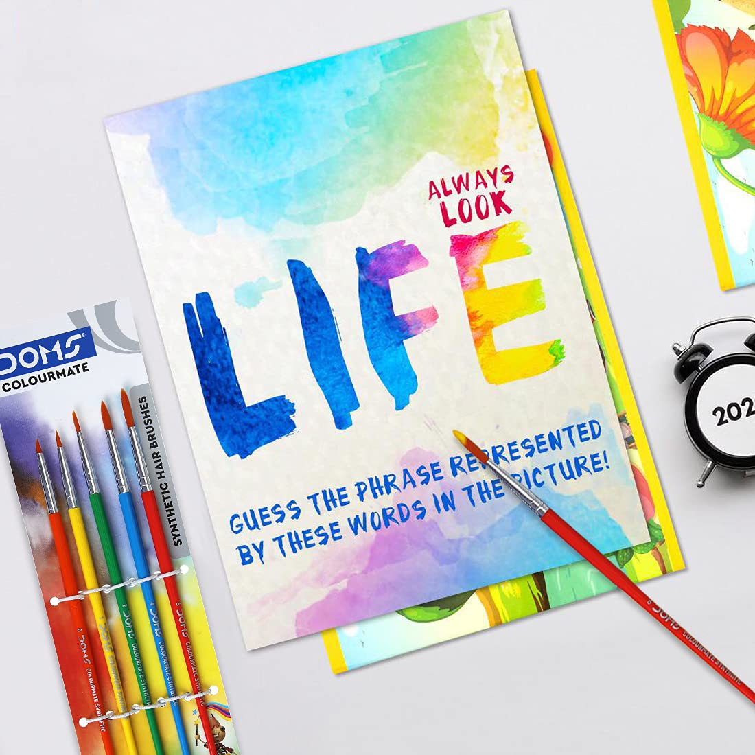 Doms Colourmate Synthetic Paint Brush Set
