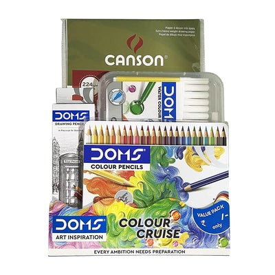 DOMS Art Inspiration Series Colour Cruise, Art Kit