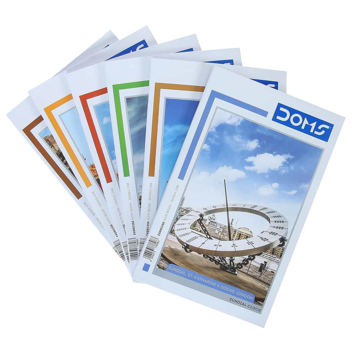 Doms Sundial Series Design Notebook - Single Line