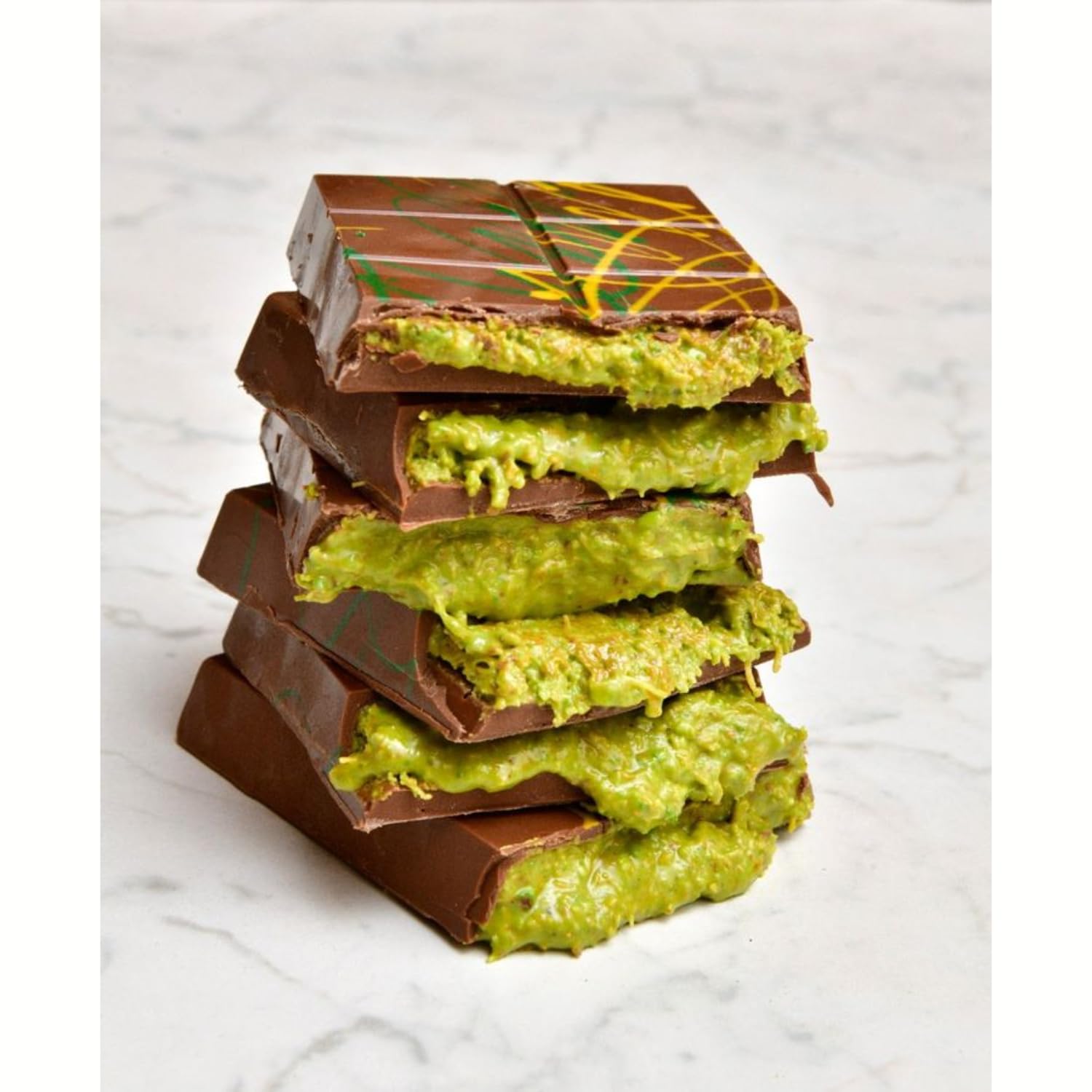 Choco Dubai Chocolate Kunafa Pistachio Bar, Premium Milk Chocolate 200g (Imported UAE)