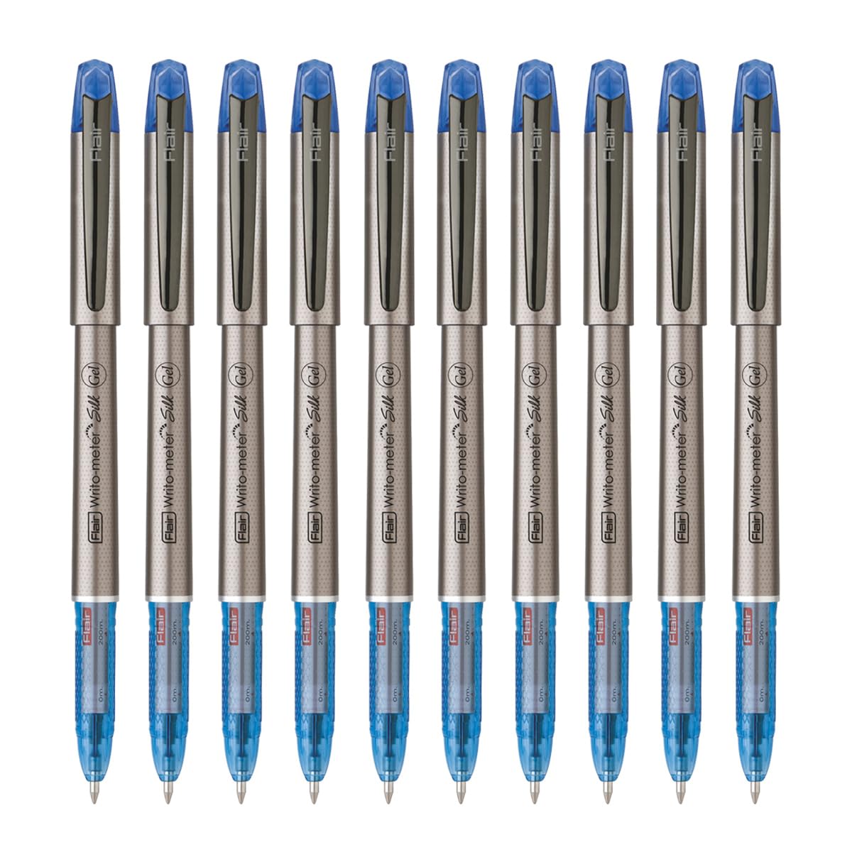 Flair Writometer Silk Gel Pen,  Blue Ink
