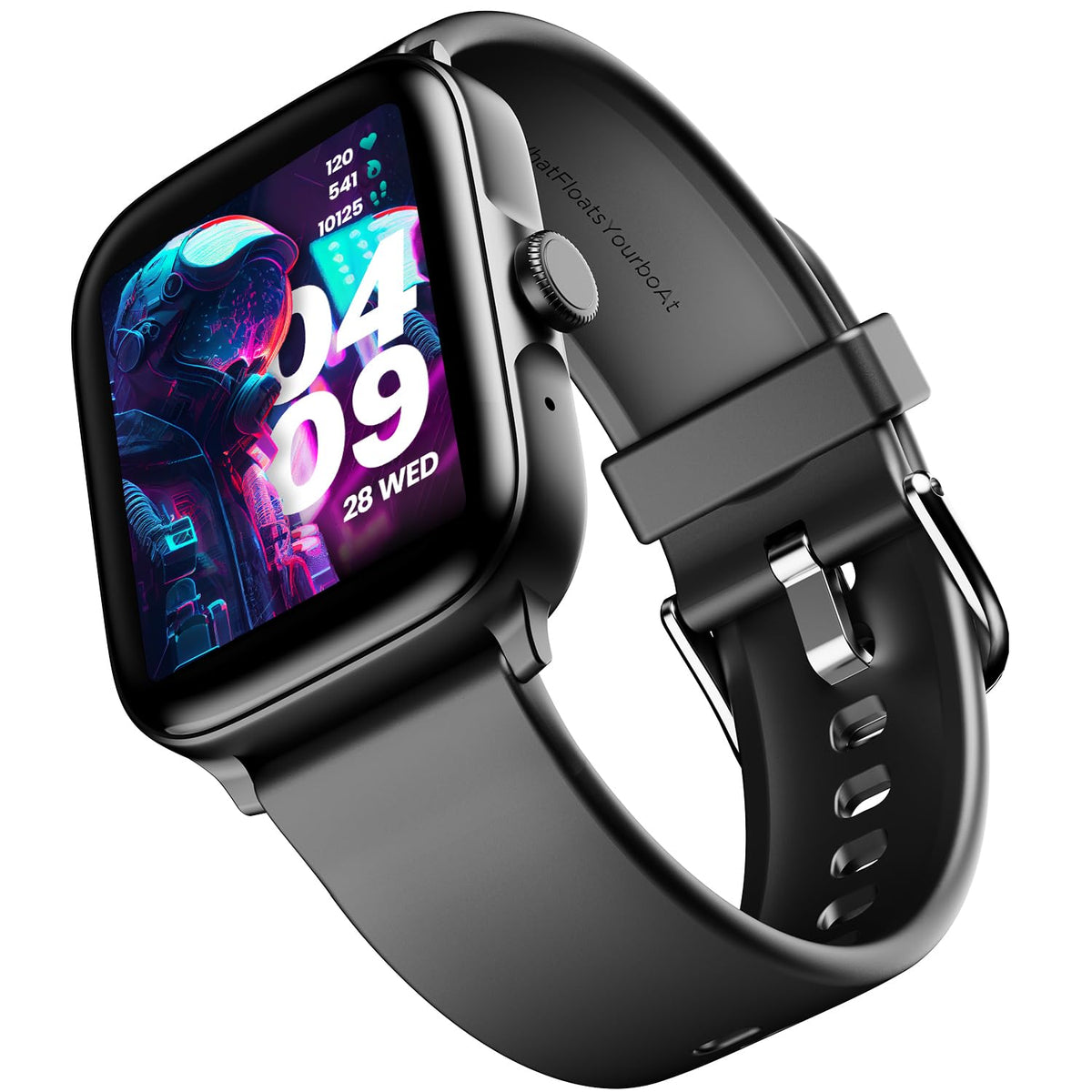 boAt Ultima Call Smart Watch with 1.83" HD Display,Advanced BT Calling,DIY Watch Face Studio, Coins,700+Active Modes,10 Days Battery Life,HR&SpO2 Monitor,Energy&Sleep Score(Active Black)