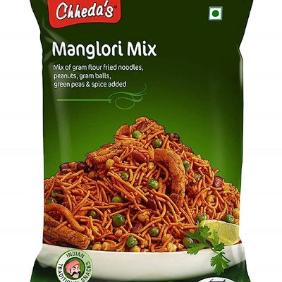 Chheda's - Manglori Mix - Snack of Manglore - Besan Sev - 350 Gm Pack of 1