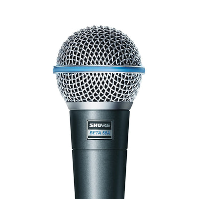 Shure BETA 58A Dynamic Vocal Microphone - Output supercardioid Dynamic Vocal Microphone