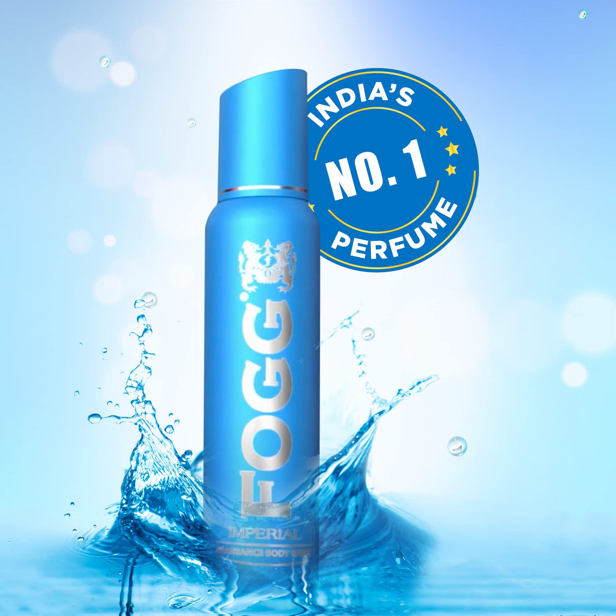 4x FOGG Imperial No Gas Deodorant For Men, Long Lasting Perfume Body Spray, 150 Ml each - Pack of 4