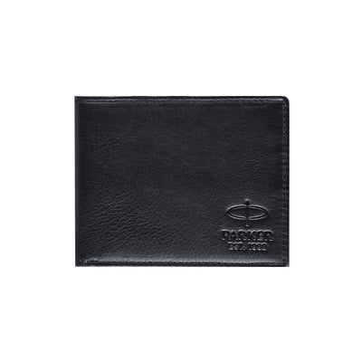 Parker Aster Laque Black Roller Ball Pen with Wallet ( Gold Trim)