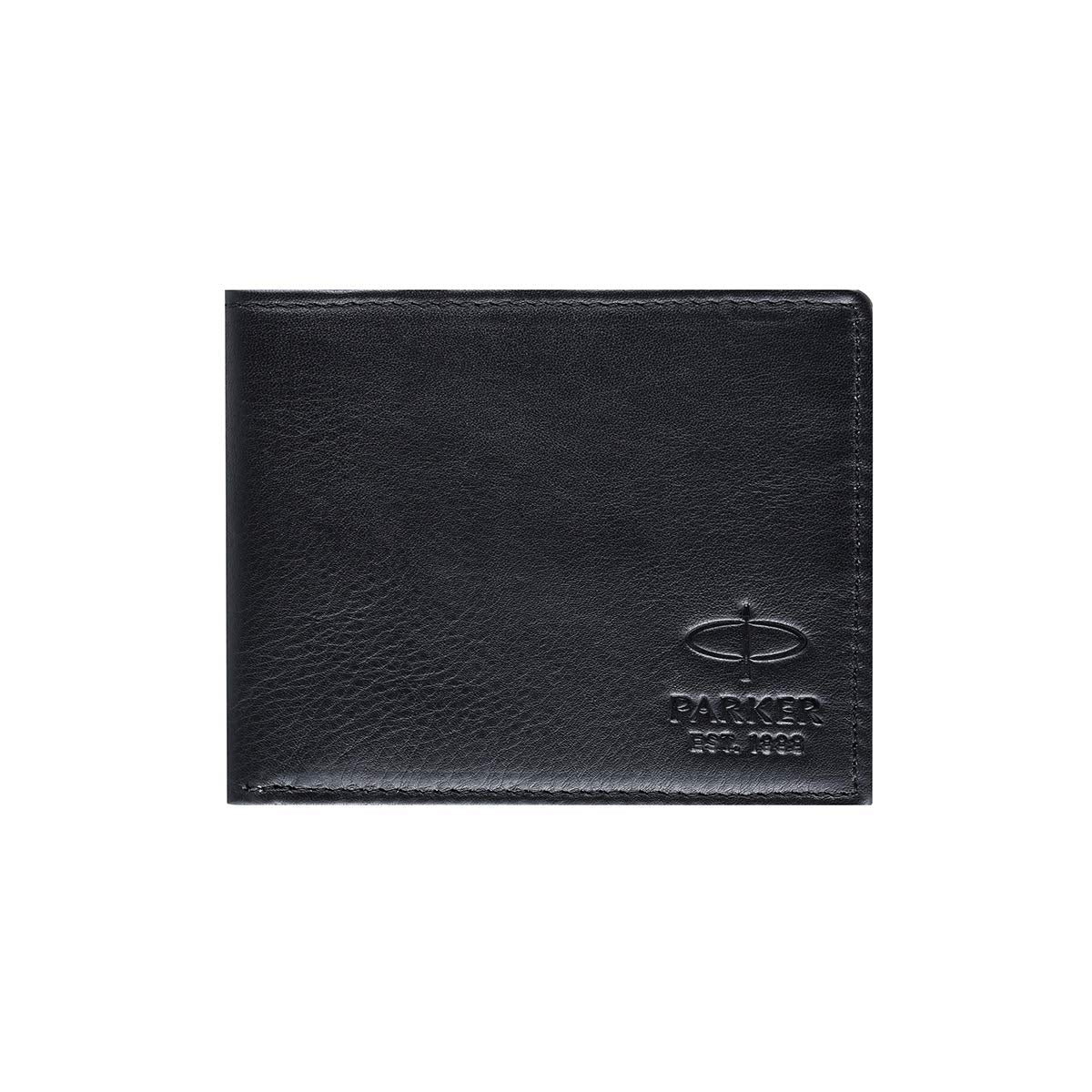 Parker Aster Laque Black Roller Ball Pen with Wallet ( Gold Trim)