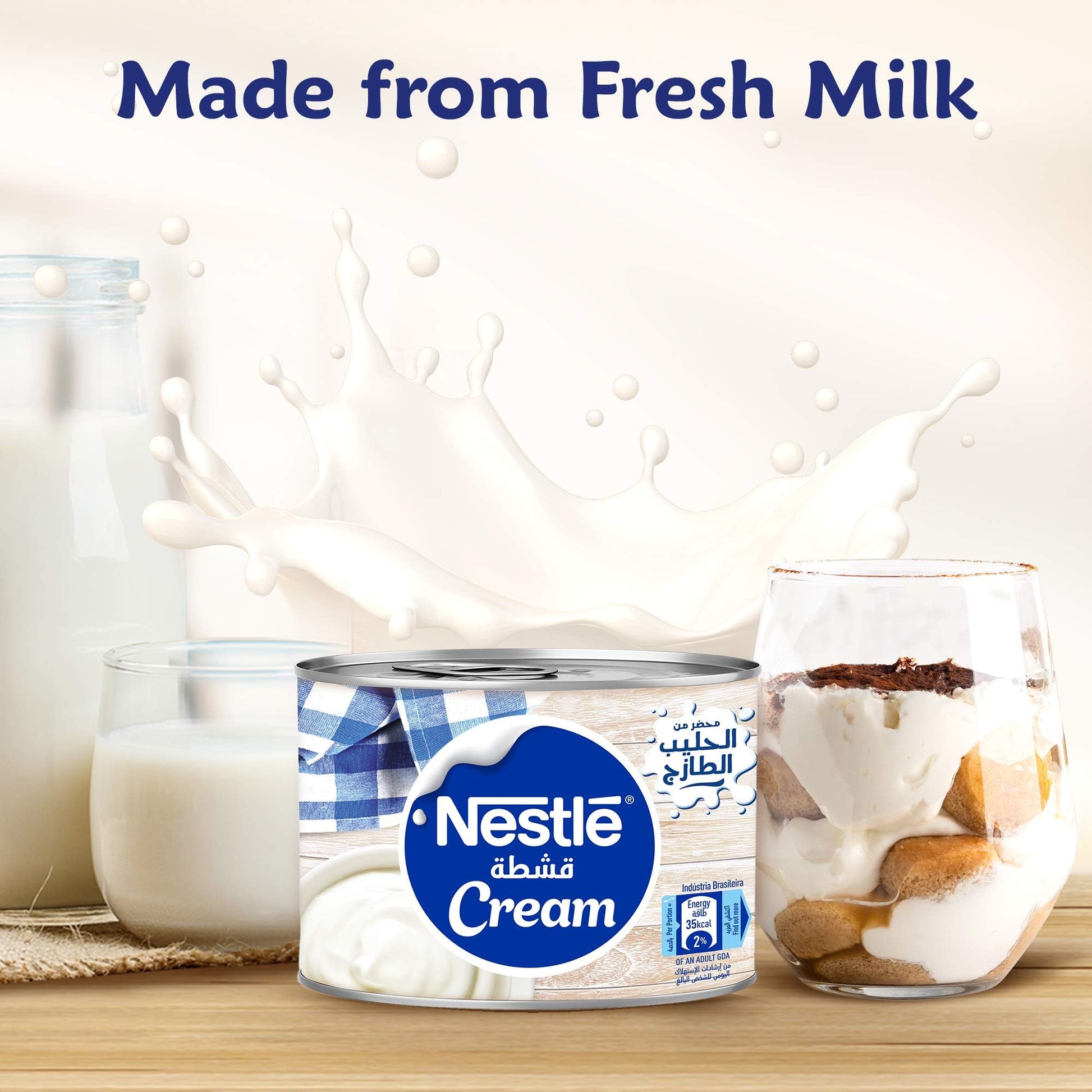 Nestle Cream Original Flavor, 5.64 oz ℮ 160 g