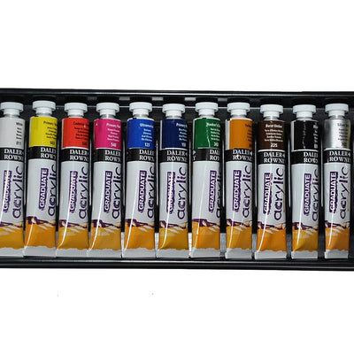 Daler Rowney Graduate Acrylic Colour Paint Tube Set