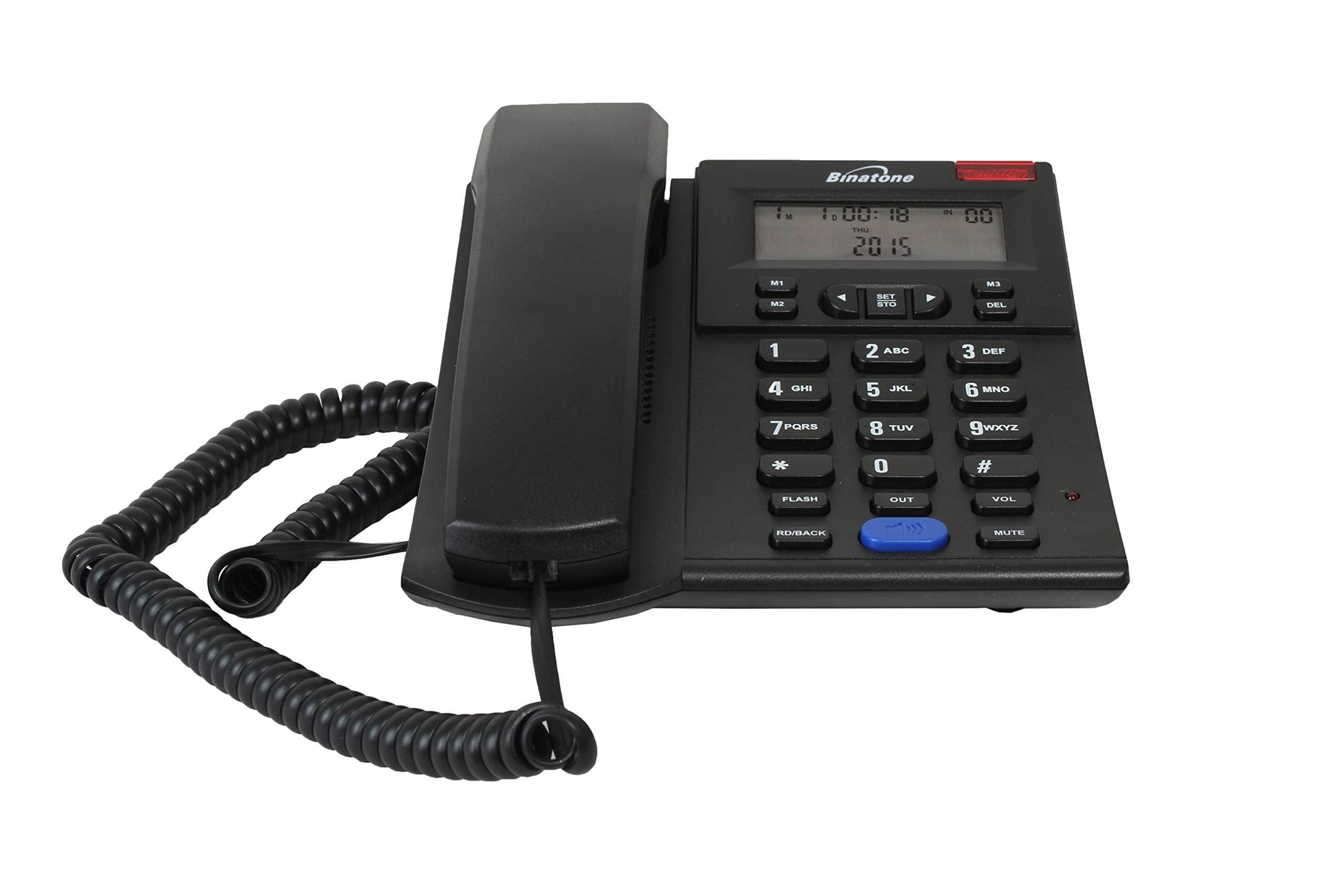 Binatone Concept 700 Corded Landline Phone (Black)