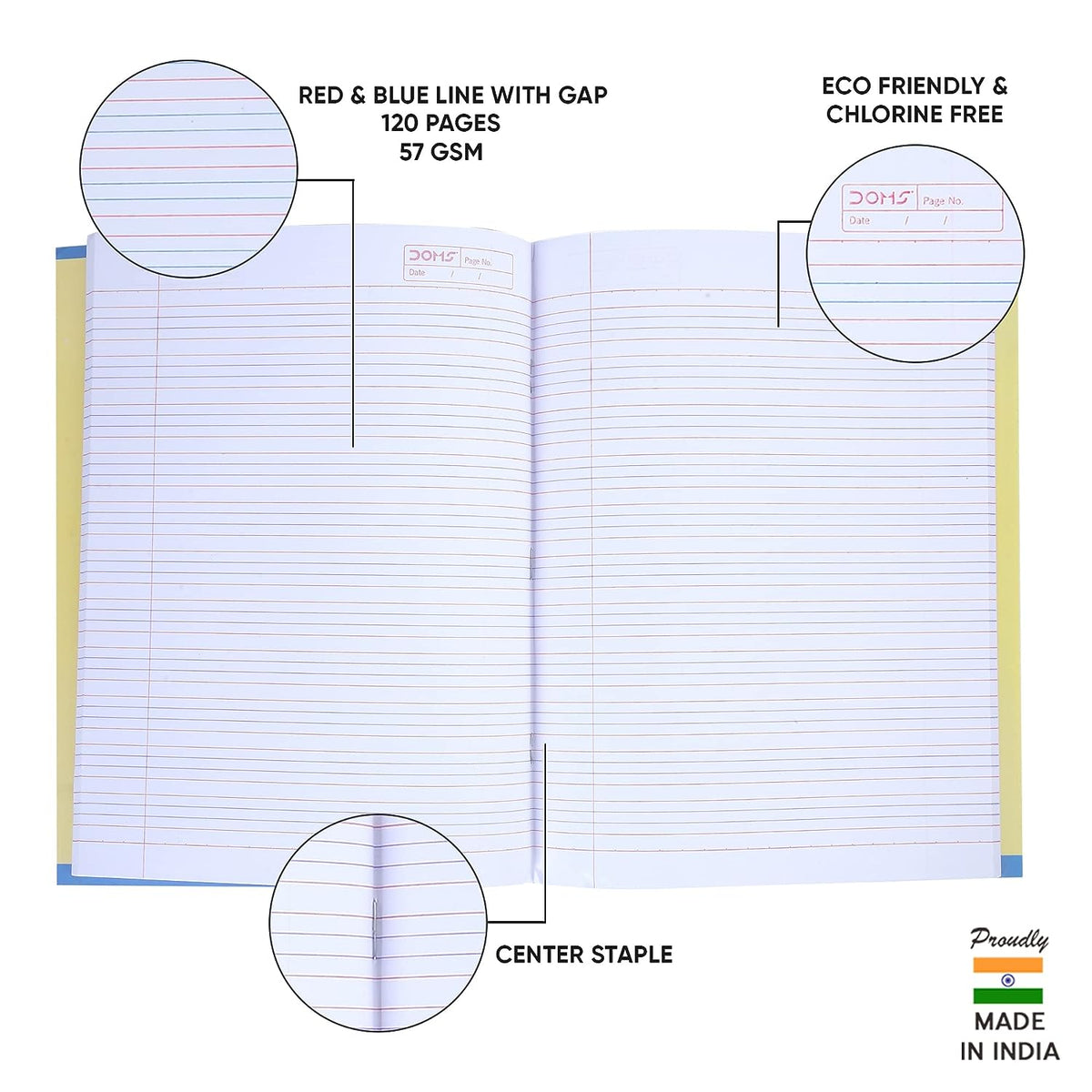 Doms Theme Party Series Notebook - 3 In 1