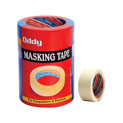 Oddy 72mm Super Strong Self Adhesive Masking Tape-20 Mtrs. (Set of 2)