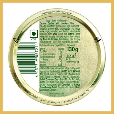 Cavendish & Harvey Caramel Drops Filled With Chocolate - 130Gram,Germany