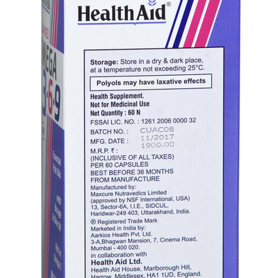 HealthAid Balanced Omega 3.6.9 Capsules