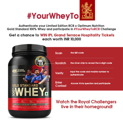 Gold Standard 100% Whey Protein Powder | Double Rich Chocolate | 2 lbs + Multivitamin for MEN- 60 Tablets