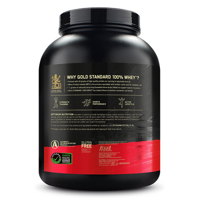 Gold Standard 100% Whey Protein Powder | Double Rich Chocolate | 5 lbs and Optimum Nutrition (ON) Gold Standard Pre-Workout- 142.5g/15 single serve packs (Green Apple Flavor), For Energy, Focus, Power, Endurance & Performance