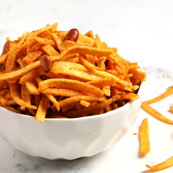 Ganesh Gruh Udyog Kela Chivda Tikha - 180 gms