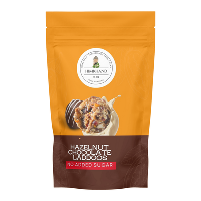 Hazelnut Chocolate Laddoos - No Added Sugar | 100% Natural