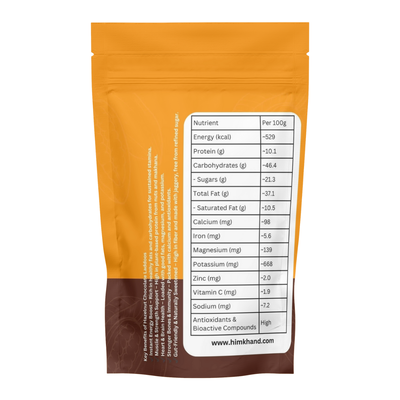 Hazelnut Chocolate Laddoos - No Added Sugar | 100% Natural