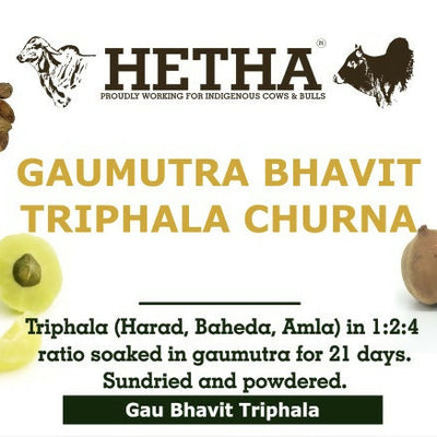 Hetha Gaumutra Bhavit Triphala Churna