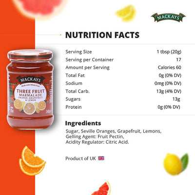 Marmalade Three Fruit