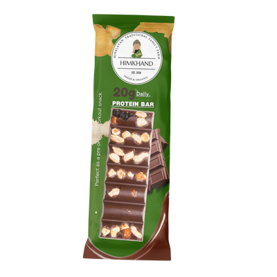 Himkhand Variety Pack 20g Protein Bar Box (Pack of 7)