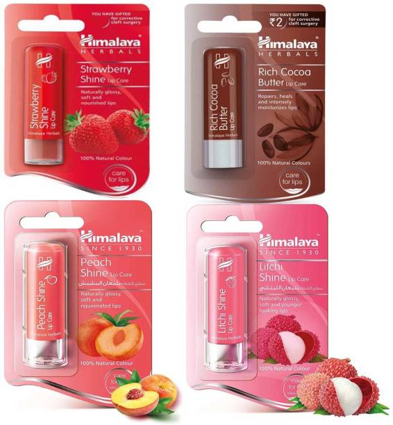 Himalaya Peach Shine Lip Care - 4.5 gms