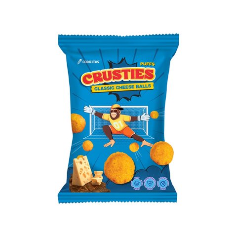 Cornitos Crusties Classic Cheese Balls Puffs - 52G