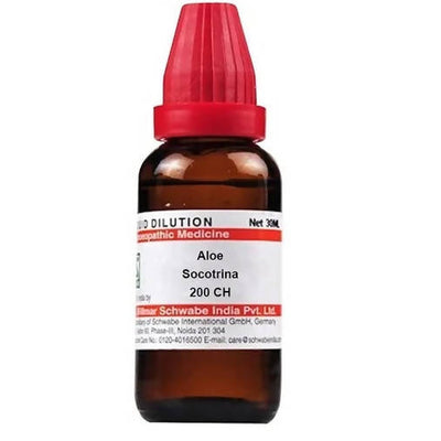 Dr. Willmar Schwabe India Aloe Socotrina Dilution