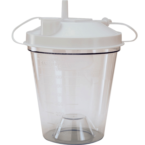 Disposable Suction Canister 800cc with Universal Port