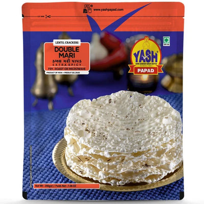 Yash Double Mari ( Spicy ) Papad | 500 gms