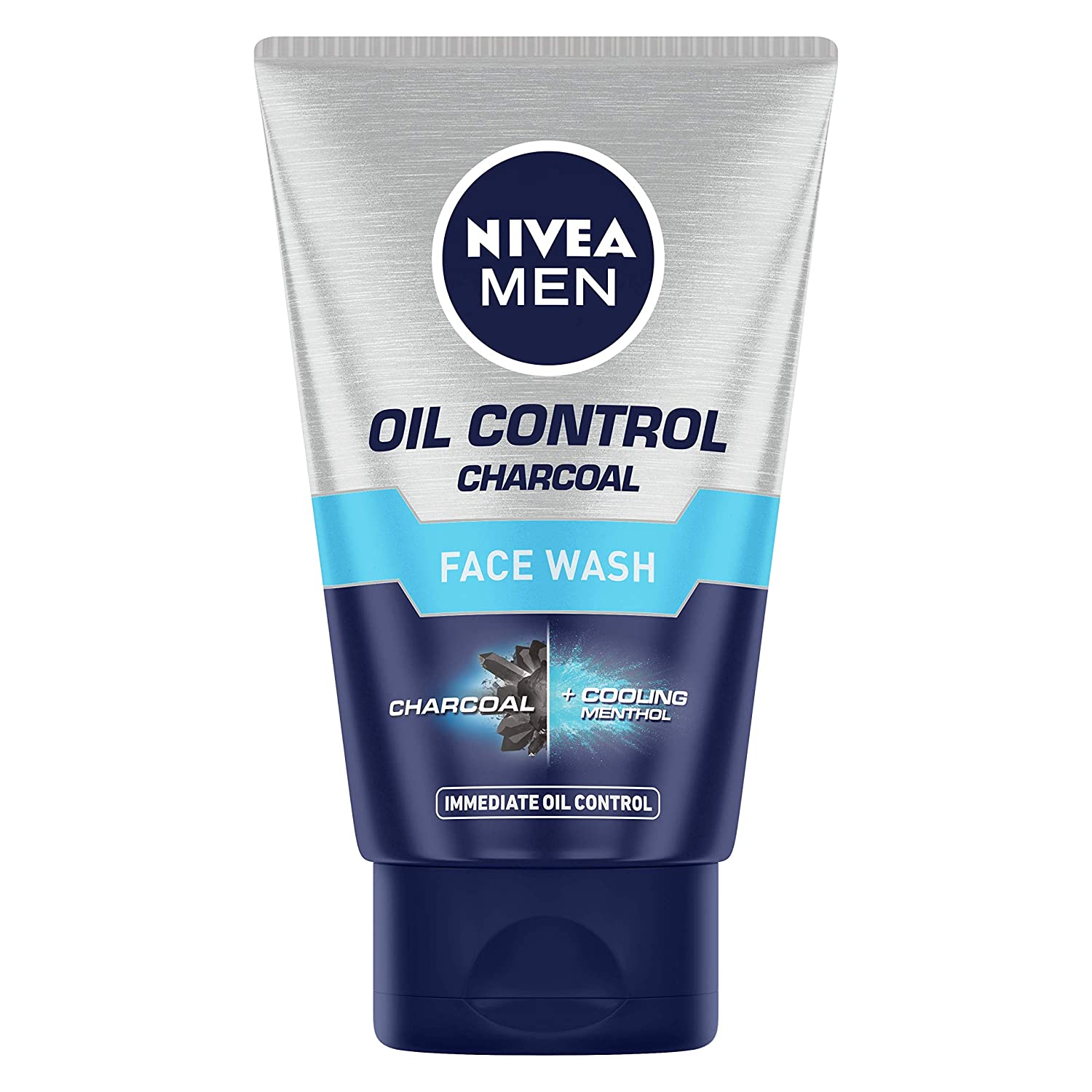 Nivea Men Face Wash for Oily Skin, Charcoal for Oil Control