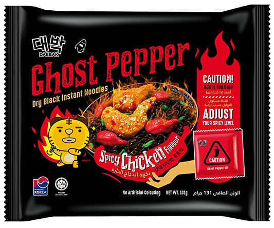 Daebak Ghost Pepper Spicy Chicken by Shangi - 131g