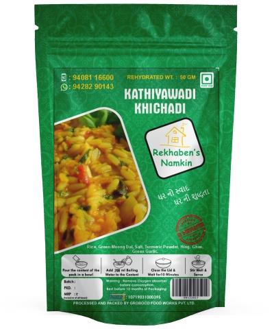 Rekhaben's Namkeen Kathiyawadi Khichadi | Ready To Eat 80 gms