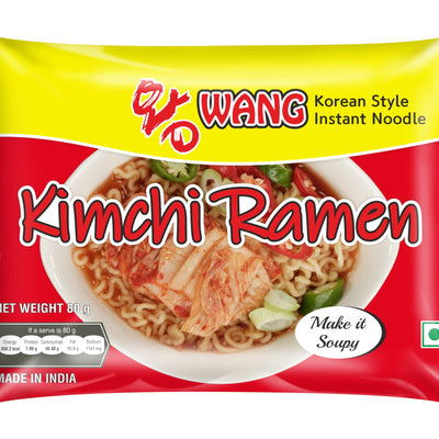 Wang Ramen Kimchi pack of 05 (05 * 80gm)