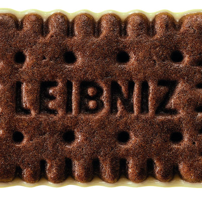 Bahlsen Leibniz Minis Black & White Cocoa Biscuit Covered With White Chocolate 125 grams