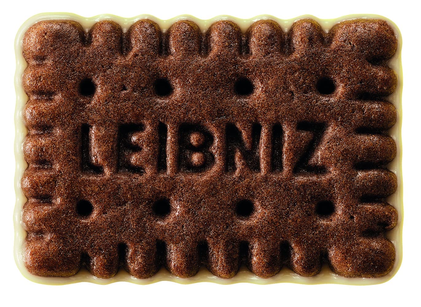 Bahlsen Leibniz Minis Black & White Cocoa Biscuit Covered With White Chocolate 125 grams