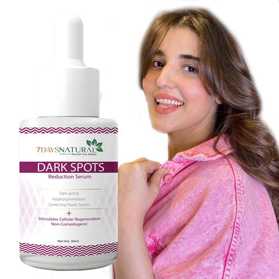 7 DAYS Dark Spots Serum for Men & Women | Daily Face Serum for Glowing Skin, Oily Skin & Dark Spots(30 Ml)