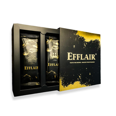 Efflair Premium Chocolate for Men & Women | Indulgence with Natural Herbs | Romantic Gift | Gluten-Free & Vegan | 2x20g