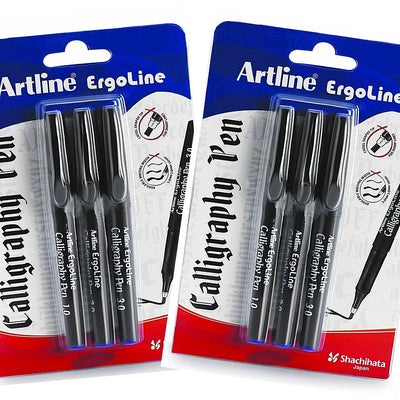 Artline Ergoline Water Based Calligraphy Pen Set