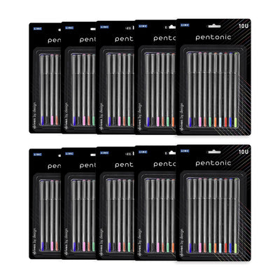Pentonic 0.7mm Ball Point Pen - Multicolor Ink