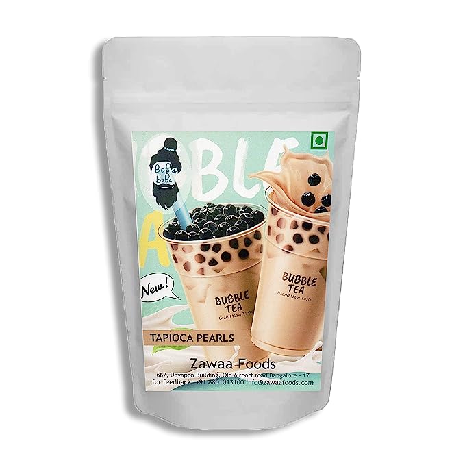 BOLLE Black Tapioca Pearl Boba by Boba Baba (1 kg)