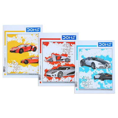Doms Kings Of The Road Series Notebook - Ruled - Math