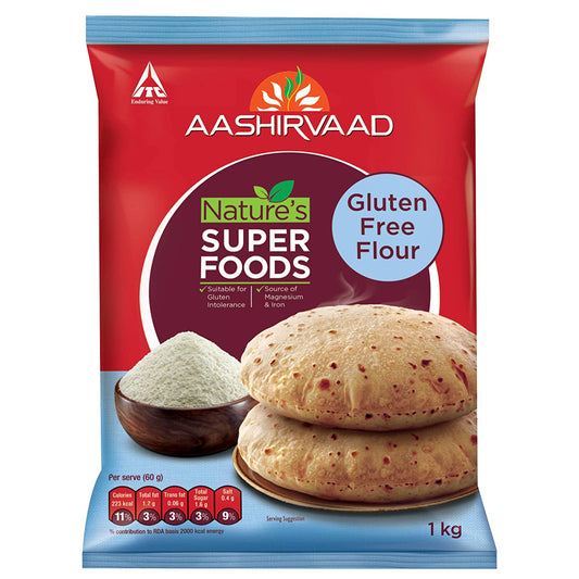 Aashirvaad Nature’s Superfoods Gluten Free Flour, 1kg