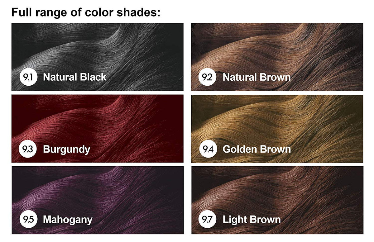 Color Mate No Ammonia Hair Color, 150g (9.1 Natural Black)