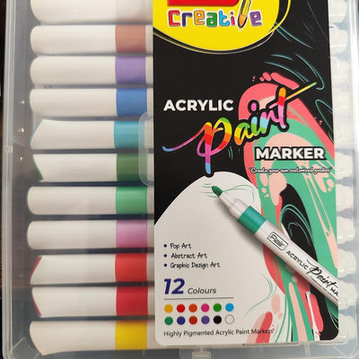 Flair Creative Acrylic Paint Marker - MultiColour Ink